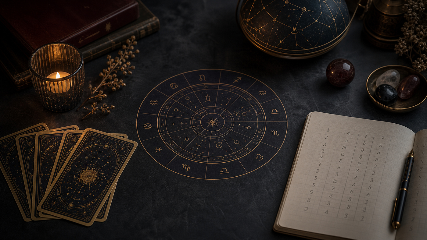 Tarot, astrologia, numerologia - czym się różnią i co wybrać?